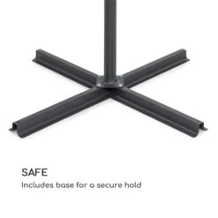 Twin Peaks Sonnenschirm Sonnenschutz 456 X 245 X 268 Cm Polyester -Haushaltsgeräte Geschäft 10034740 yy 0004 logo Blumfeldt Twin Peaks Sonnenschirm creme