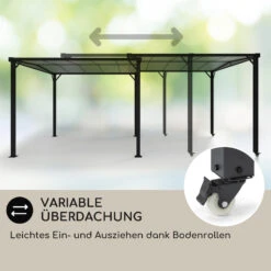 Pantheon Solid Sky Expand Pavillon 3x2,5x3 M Aluminium Polycarbonat -Haushaltsgeräte Geschäft 10034750 de 0005 usp