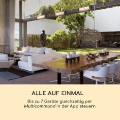 Smartwave Infrarot-Heizstrahler Carbonröhre 2400W WiFi Appsteuerung 16 Smartwave Infrarot-Heizstrahler Carbonröhre 2400W WiFi Appsteuerung -Haushaltsgeräte Geschäft 10034761 de 0006 logo