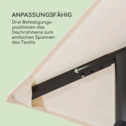 Mondo Gartenpavillon Partyzelt Gazebo 295x262x295 Stahl Polyester -Haushaltsgeräte Geschäft 10034764 de 0006 logo