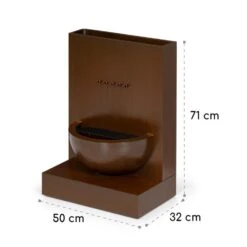 Windflower Gartenbrunnen Pflanzschale 11 W Indoor & Outdoor Verzinkt -Haushaltsgeräte Geschäft 10034778 yy 0009 logo Blumfeldt Windflower Gartenbrunnen Zimmerbrunnen