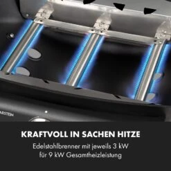 Vanquish Gasgrill 3 Edelstahlbrenner 3 X 3 KW 63,5 X 45 Cm Grillfläche 14 Vanquish Gasgrill 3 Edelstahlbrenner 3 X 3 KW 63,5 X 45 Cm Grillfläche -Haushaltsgeräte Geschäft 10034805 de 0004 logo