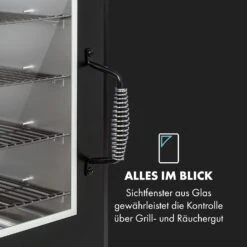 Pasadena Gas-Räuchergrill 2,5 KW Heizleistung 180 °C / 350 °F Max. 14 Pasadena Gas-Räuchergrill 2,5 KW Heizleistung 180 °C / 350 °F Max. -Haushaltsgeräte Geschäft 10034818 de 0003 logo