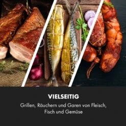 Pasadena Gas-Räuchergrill 2,5 KW Heizleistung 180 °C / 350 °F Max. 15 Pasadena Gas-Räuchergrill 2,5 KW Heizleistung 180 °C / 350 °F Max. -Haushaltsgeräte Geschäft 10034818 de 0004 logo