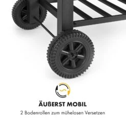 Meat Machine Holzkohlegrill BBQ 45x32,5cm Thermometer Bodenrollen 17 Meat Machine Holzkohlegrill BBQ 45x32,5cm Thermometer Bodenrollen -Haushaltsgeräte Geschäft 10034819 de 0007 logo