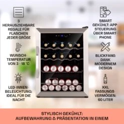 Coachella 60 Kühlschrank 60 Liter WiFi-Funktion Hintergrundbeleuchtung -Haushaltsgeräte Geschäft 10034821 de 0002 usp