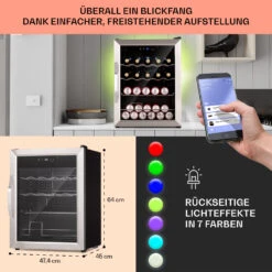 Coachella 60 Kühlschrank 60 Liter WiFi-Funktion Hintergrundbeleuchtung -Haushaltsgeräte Geschäft 10034821 de 0006 usp