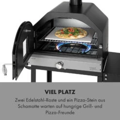 Pizzaiolo Pro Pizza-Gasgrill 76x143x66cm Schamottestein Stahl Mobil 14 Pizzaiolo Pro Pizza-Gasgrill 76x143x66cm Schamottestein Stahl Mobil -Haushaltsgeräte Geschäft 10034844 de 0003 logo