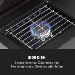 Valkyrie Gasgrill 3x3,2 + 2,9 KW Sichtfenster 54x42 Cm Grill Edelstahl -Haushaltsgeräte Geschäft 10034845 de 0006 logo