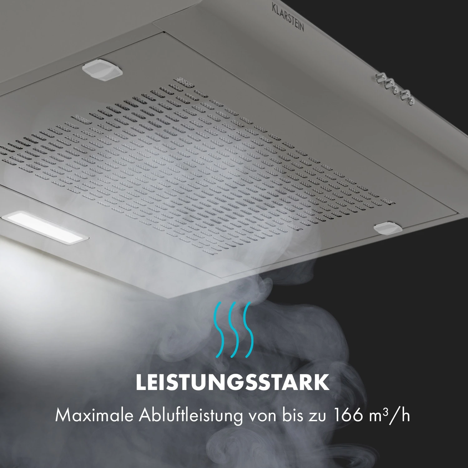 Capannina Unterbau-Abzugshaube 60cm 166m³/h LED Edelstahl 8 Capannina Unterbau-Abzugshaube 60cm 166m³/h LED Edelstahl – Bild 6