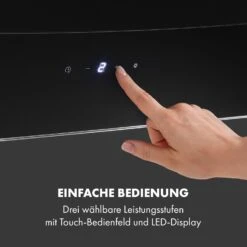 Antonia Dunstabzugshaube Kopffrei 60cm 350m³/h Touch-Bedienfeld Glas -Haushaltsgeräte Geschäft 10034866 de 0006 logo