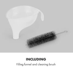 Sweet Sundae Eiscrememaschine Kompressor 1,5l Edelstahl Schwarz -Haushaltsgeräte Geschäft 10034911 uk 0009 logo Klarstein Sahnehaeubchen Eiscrememaschine schwarz