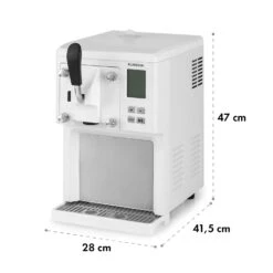 Sweet Sundae Eiscrememaschine Kompressor 1,5l Edelstahl Weiß -Haushaltsgeräte Geschäft 10034912 yy 0010 logo Klarstein Sahnehaeubchen Eiscrememaschine weiss