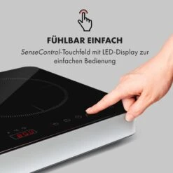 Cookio Kochfeld Induktion Freistehend 3500 W Bis 240 °C Glaskeramik 13 Cookio Kochfeld Induktion Freistehend 3500 W Bis 240 °C Glaskeramik -Haushaltsgeräte Geschäft 10034949 de 0003 logo