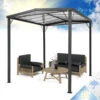 Pantheon Solid Sky Flat Pergola Vordach 3x3m Polycarbonat 1 Pantheon Solid Sky Flat Pergola Vordach 3x3m Polycarbonat -Haushaltsgeräte Geschäft 10034984 de 0001 main