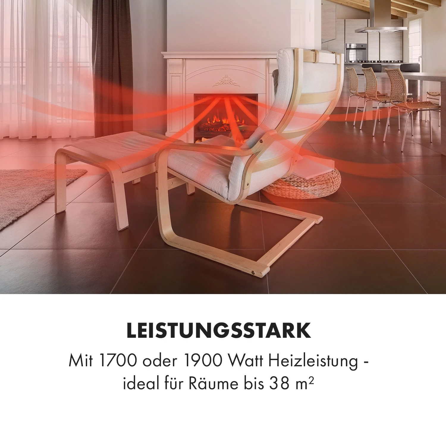 Vulsini Dawn Elektrokamin 1900 W LED-Technik Fernbedienung 8 Vulsini Dawn Elektrokamin 1900 W LED-Technik Fernbedienung – Bild 6