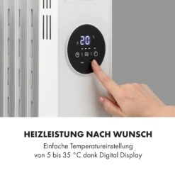 Thermaxx Heatstream Ölradiator 2500W 5-35 °C 24h-Timer -Haushaltsgeräte Geschäft 10035055 de 0003 logo