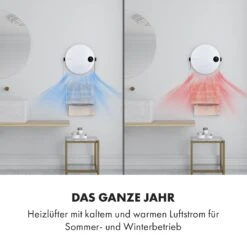 Hot Spot Pebble Heizlüfter 2000W Handtuchtrockner Timer Fernbedienung -Haushaltsgeräte Geschäft 10035077 de 0004 logo