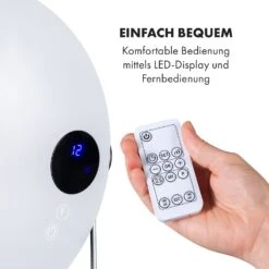 Hot Spot Pebble Heizlüfter 2000W Handtuchtrockner Timer Fernbedienung -Haushaltsgeräte Geschäft 10035077 de 0005 logo