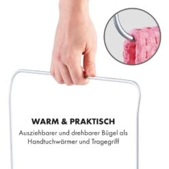 Hot Spot Pebble Heizlüfter 2000W Handtuchtrockner Timer Fernbedienung -Haushaltsgeräte Geschäft 10035077 de 0006 logo