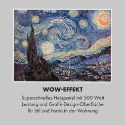 Wonderwall Air Art Smart Infrarotheizung 80x60cm 500W Wandmontage Sternennacht 16 Wonderwall Air Art Smart Infrarotheizung 80x60cm 500W Wandmontage Sternennacht -Haushaltsgeräte Geschäft 10035124 de 0005 logo
