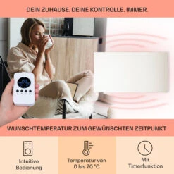 Wonderwall AirInfinite 720 Infrarotheizung 120x60cm 720W Fernbedienung -Haushaltsgeräte Geschäft 10035170 de 0003 usp