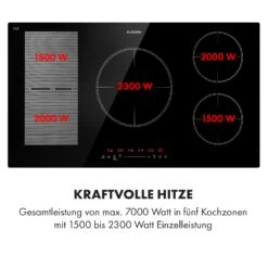 Delicatessa 90 Hybrid Einbaukochfeld Induktion 5 Zonen 7400W -Haushaltsgeräte Geschäft 10035181 de 0004 logo