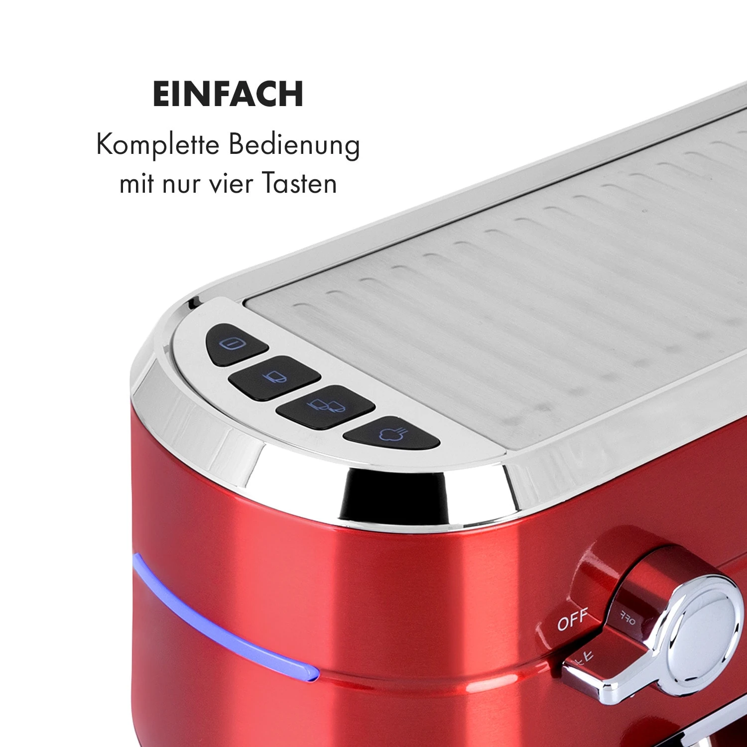 Futura Espressomaker 20 Bar 1450 Watt 20 Bar Wassertank: 1,25 Liter Rostfreier Edelstahl 8 Futura Espressomaker 20 Bar 1450 Watt 20 Bar Wassertank: 1,25 Liter Rostfreier Edelstahl – Bild 6