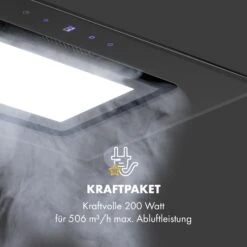 Hektor Brilliant Edition Lüfterbaustein 52 Cm 506 M³/h Touch Glas -Haushaltsgeräte Geschäft 10035186 de 0003 logo