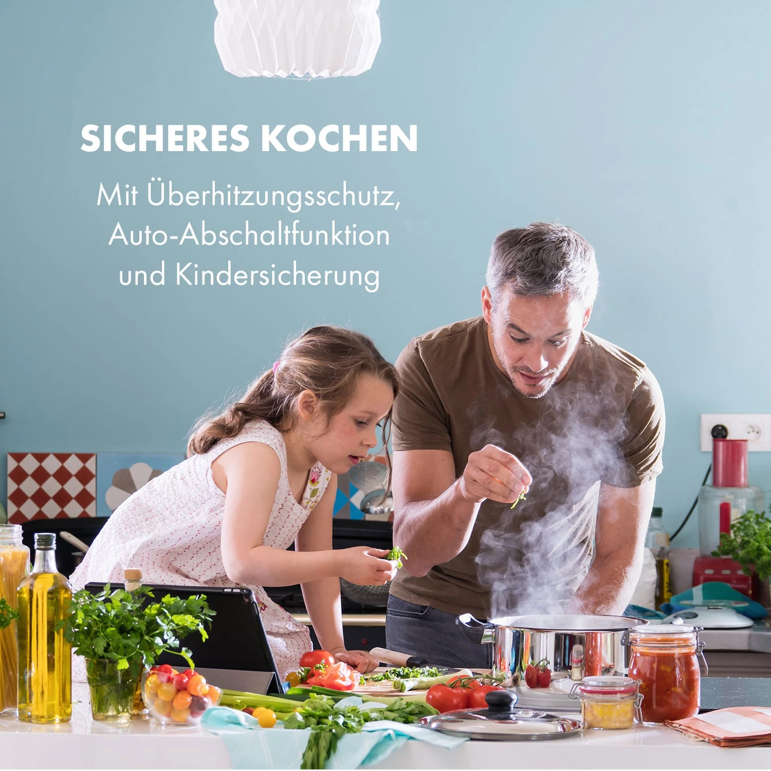 Delicatessa Slim Domino Induktionskochfeld 3500W Timer 11 Delicatessa Slim Domino Induktionskochfeld 3500W Timer – Bild 9