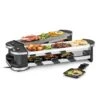 Tenderloin 50/50 Raclette-Grill 1200W 8 Personen Natursteinplatte Metallgrillplatte -Haushaltsgeräte Geschäft 10035260 yy 0001 titel