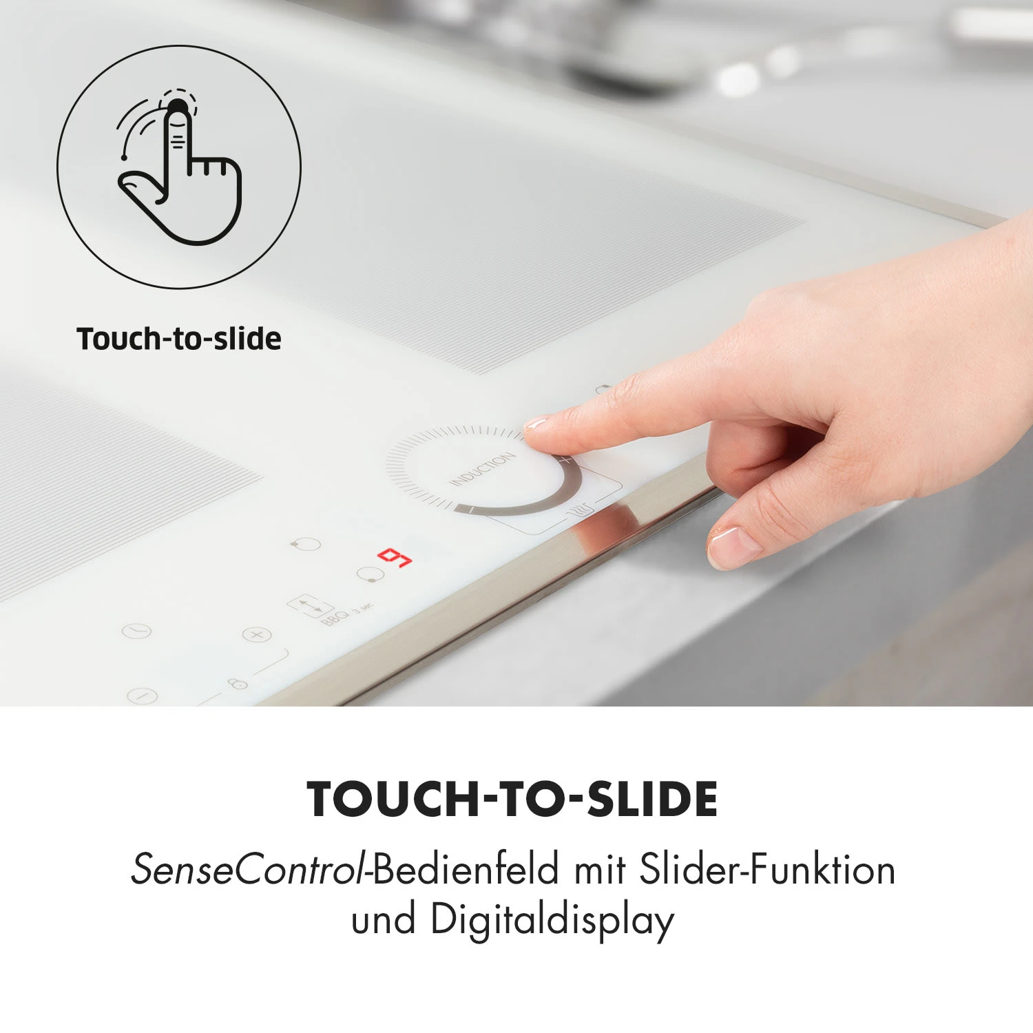 Delicatessa 60 Prime Induktionskochfeld 4 Zonen 7000W Timer 7 Delicatessa 60 Prime Induktionskochfeld 4 Zonen 7000W Timer – Bild 5