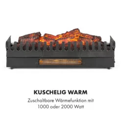 Kamini FXL Elektrischer Kamin Kamineinsatz 1000/2000W 2W LED Schwarz 12 Kamini FXL Elektrischer Kamin Kamineinsatz 1000/2000W 2W LED Schwarz -Haushaltsgeräte Geschäft 10035275 de 0003 logo