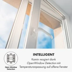 Alpbach Snow Elektrischer Kamin 1800W 2 Heizstufen 65 Cm Weißer Rahmen -Haushaltsgeräte Geschäft 10035315 de 0004 logo