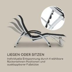Sunnyvale Liegestuhl Mit Fußteil Aluminium 4-Stufen -Haushaltsgeräte Geschäft 10035336 de 0004 logo