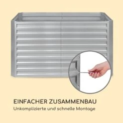 High Grow Straight Hochbeet 200x90x100cm 1800l Stahl -Haushaltsgeräte Geschäft 10035354 de 0007 logo