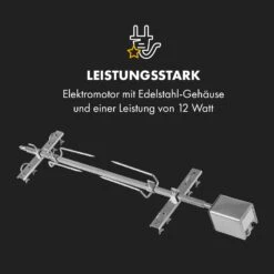 Sauenland Survivor Spanferkelgrill Drehspieß 12W 70kg Max. Edelstahl -Haushaltsgeräte Geschäft 10035372 de 0006 logo