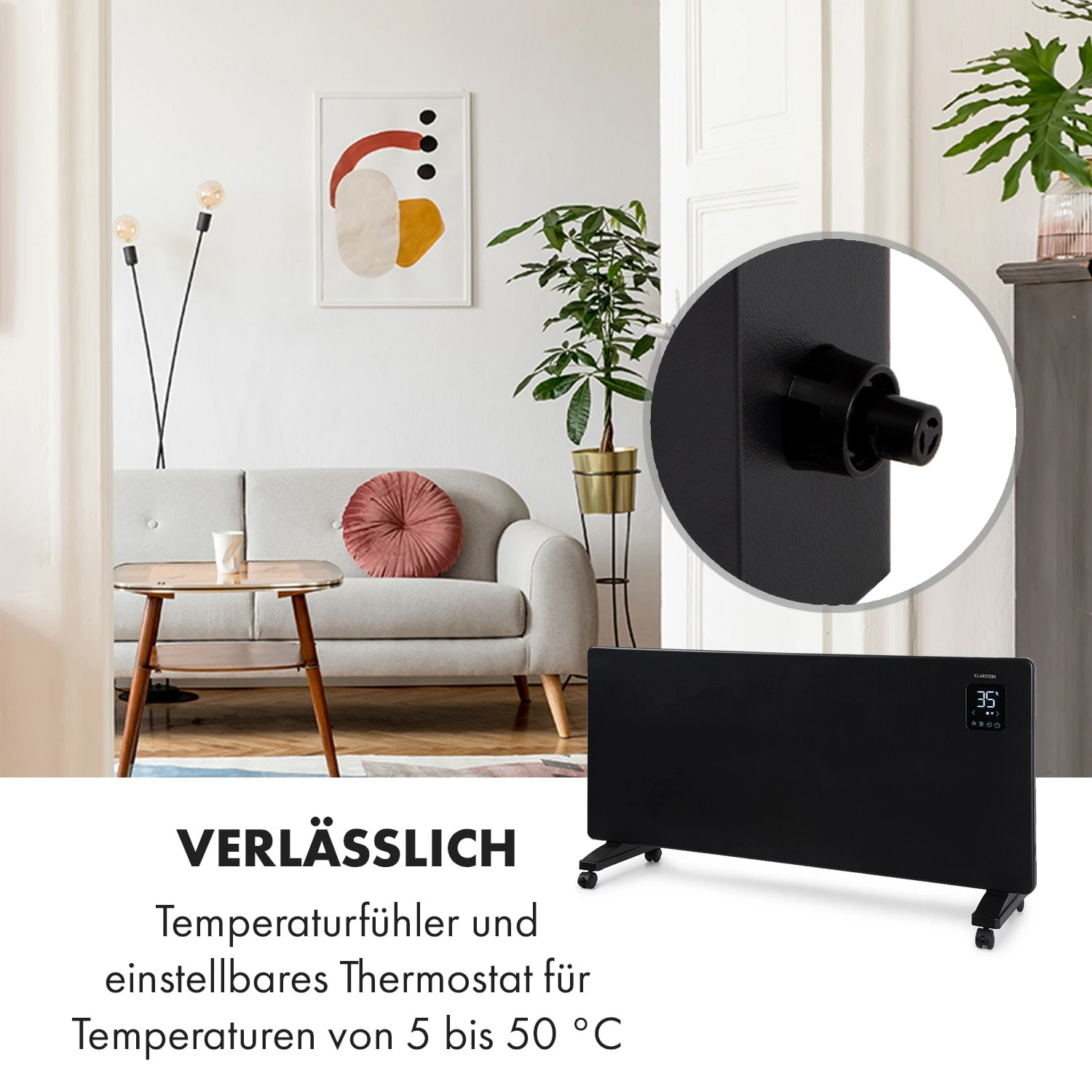 Bansin Smart 2500 Konvektionsheizgerät 2500W App-Steuerung 7 Bansin Smart 2500 Konvektionsheizgerät 2500W App-Steuerung – Bild 5