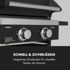 Valdosta 2.0 Gasgrill 2x3,6kW Brenner Edelstahl 18 Valdosta 2.0 Gasgrill 2x3,6kW Brenner Edelstahl -Haushaltsgeräte Geschäft 10035413 de 0007 logo