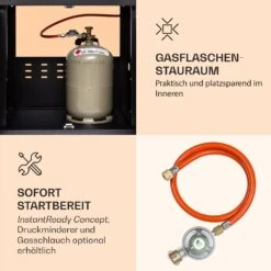 Valdosta 4.1 Gasgrill 4 X 2,8 KW + 2,5 KW Brenner Edelstahl Mobil -Haushaltsgeräte Geschäft 10035415 de 0005 logo