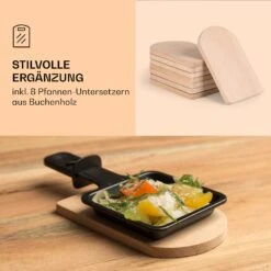 Entrecote 2-in-1 Raclettegrill & Fondue Naturstein 1100W 8 Personen -Haushaltsgeräte Geschäft 10035419 de 0006 logo