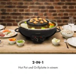 Szechuan 2-in-1 Hot Pot Und Grillplatte 5l Vol. 1350 / 600 W -Haushaltsgeräte Geschäft 10035431 de 0002 logo