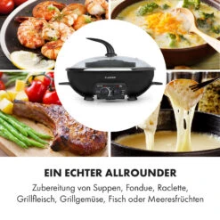Szechuan 2-in-1 Hot Pot Und Grillplatte 5l Vol. 1350 / 600 W -Haushaltsgeräte Geschäft 10035431 de 0005 logo