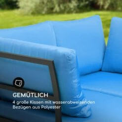 Cartagena Lounger 2 Zweisitzer Mit Tisch Stahl Polyester -Haushaltsgeräte Geschäft 10035434 de 0005 logo