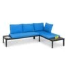 Cartagena Lounger 2 Zweisitzer Mit Tisch Stahl Polyester -Haushaltsgeräte Geschäft 10035434 yy 0001 titel