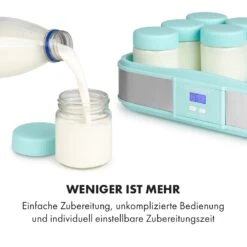 Gaia Greek Joghurt-Maker 1,26 L 6 Gläser Inkl. Sieb-Box -Haushaltsgeräte Geschäft 10035435 de 0005 logo