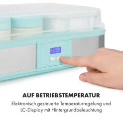 Gaia Greek Joghurt-Maker 1,26 L 6 Gläser Inkl. Sieb-Box -Haushaltsgeräte Geschäft 10035435 de 0007 logo