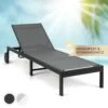 Lucca Lounger Liegestuhl Polyester Aluminium 4-Stufen -Haushaltsgeräte Geschäft 10035443 de 0001 main
