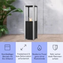 Phantasma Pinar Ethanol-Kamin Rauch- & Geruchlos Bio-Ethanol -Haushaltsgeräte Geschäft 10035459 de 0003 usp