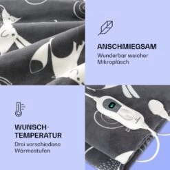 Dr. Watson XXL Heizdecke 3 Stufen Waschbar 200x180cm Coral Fleece 9 Dr. Watson XXL Heizdecke 3 Stufen Waschbar 200x180cm Coral Fleece -Haushaltsgeräte Geschäft 10035503 de 0003 logo